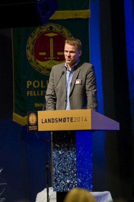 Sigve Bolstad under PFs landsmøte i 2014. Sigve Bolstad under PFs landsmøte i 2014.