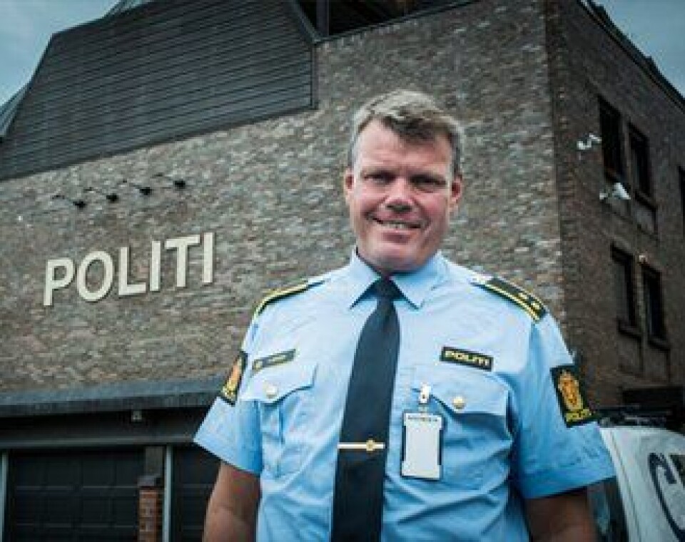 Lederen for Politilederlaget i Vestfold, Petter Aronsen