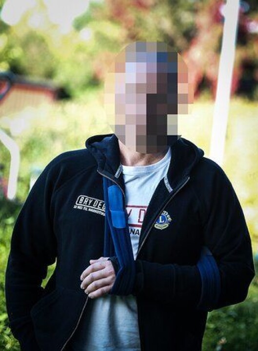 Erik (45) ble skutt på oppdrag. Han er imponert over oppfølgingen fra ledelsen. Foto: Ole Martin Mortvedt Erik (45) ble skutt på oppdrag. Han er imponert over oppfølgingen fra ledelsen. Foto: Ole Martin Mortvedt