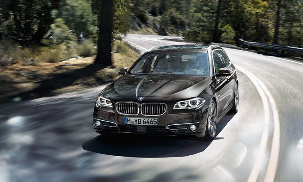 BMW 520d xDrive Touring blir politiets nye patruljebil. BMW 520d xDrive Touring blir politiets nye patruljebil.