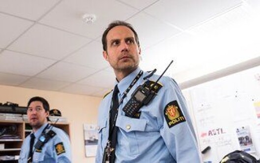 Stein Kristian Hansen er politioverbetjent og sjef for Storskog grensekontrollsted. Han skryter av de ansatte. Stein Kristian Hansen er politioverbetjent og sjef for Storskog grensekontrollsted. Han skryter av de ansatte.