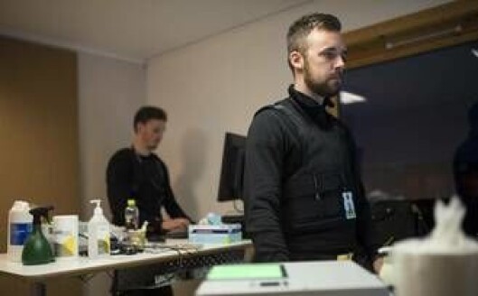 Christoffer Alnes (til venstre) og Joakim Trøbakk har nettopp ankommet Kirkenes. Christoffer Alnes (til venstre) og Joakim Trøbakk har nettopp ankommet Kirkenes.