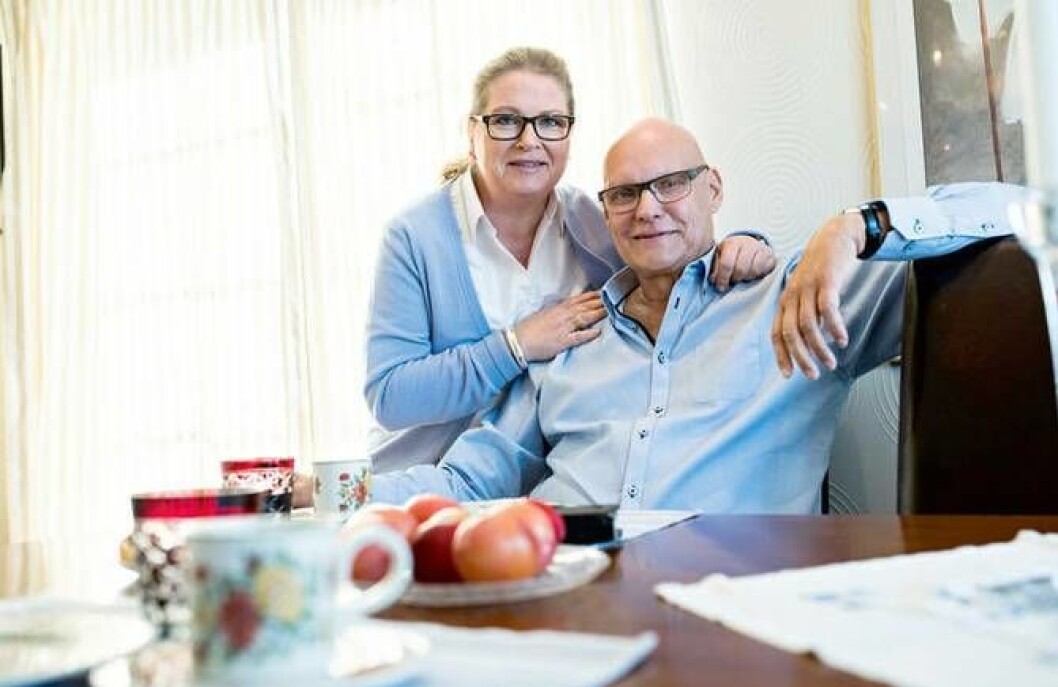 Eva Lindis Kasin, samboer og også politiansatt, har stilt opp for Dag Egil. – Det var utrolig viktig, sier Dag Egil. Eva Lindis Kasin, samboer og også politiansatt, har stilt opp for Dag Egil. – Det var utrolig viktig, sier Dag Egil.