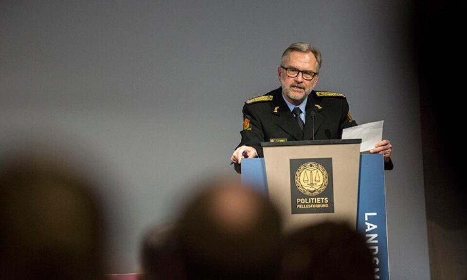 MÅ SE PÅ RUTINENE: Politimester Hans Sverre Sjøvold i Oslo politidistrikt sier han er åpen for gransking av politiet etter Jensen-dommen i dag.