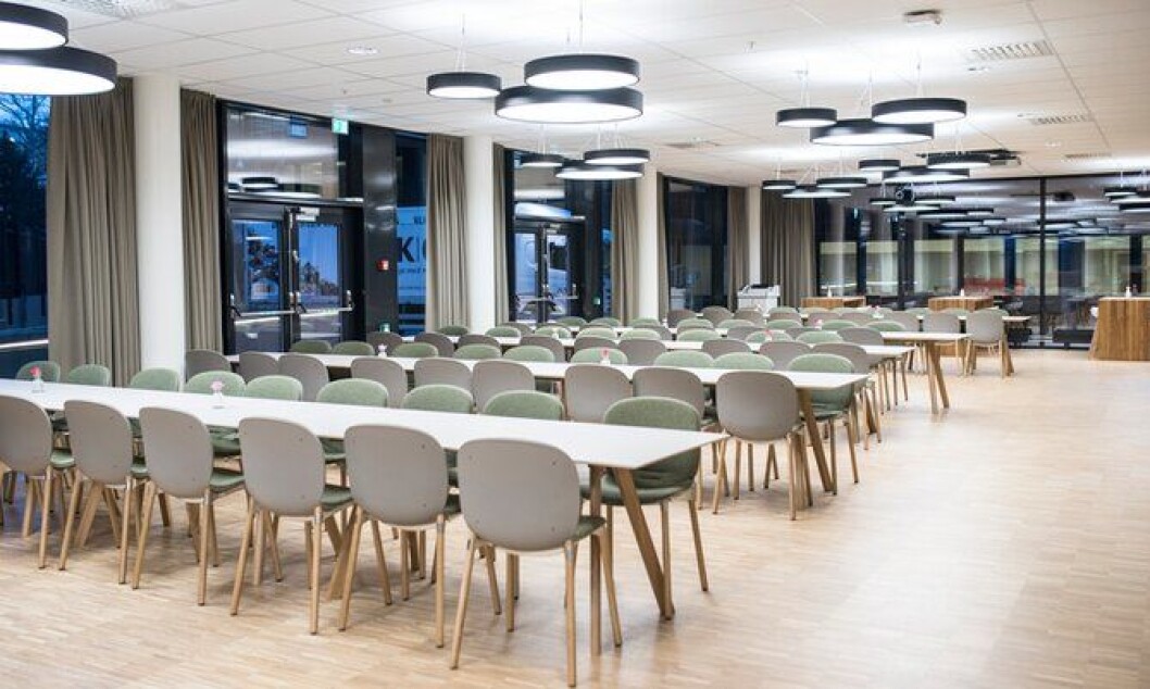Den nye kantina skal også stå for servering ved politisjefmøter eller andre møter. Den nye kantina skal også stå for servering ved politisjefmøter eller andre møter.