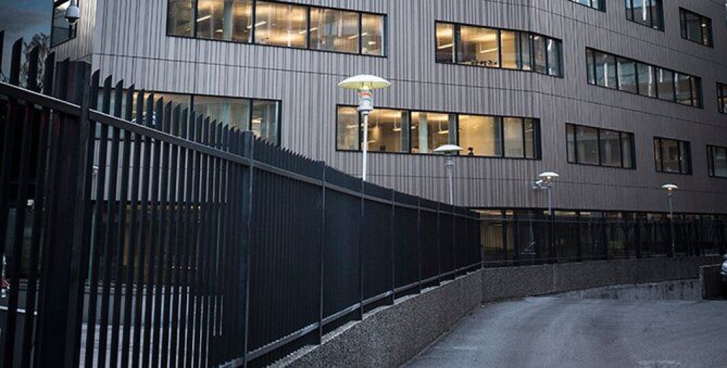 Det nye POD-bygget i Fridtjof Nansens vei 16. Det nye POD-bygget i Fridtjof Nansens vei 16.