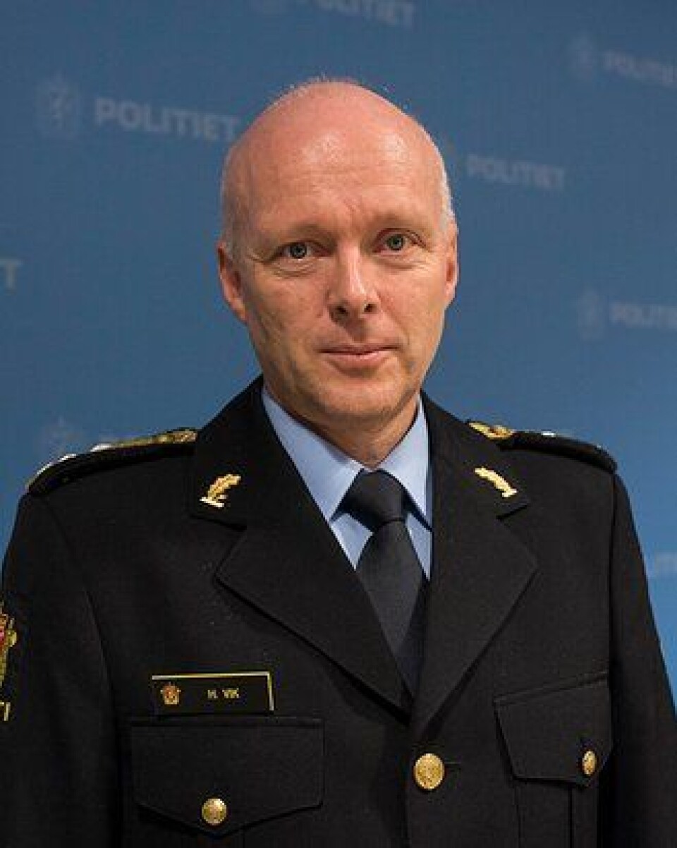 Hans Vik, kommende politimester i Sør-Vest.