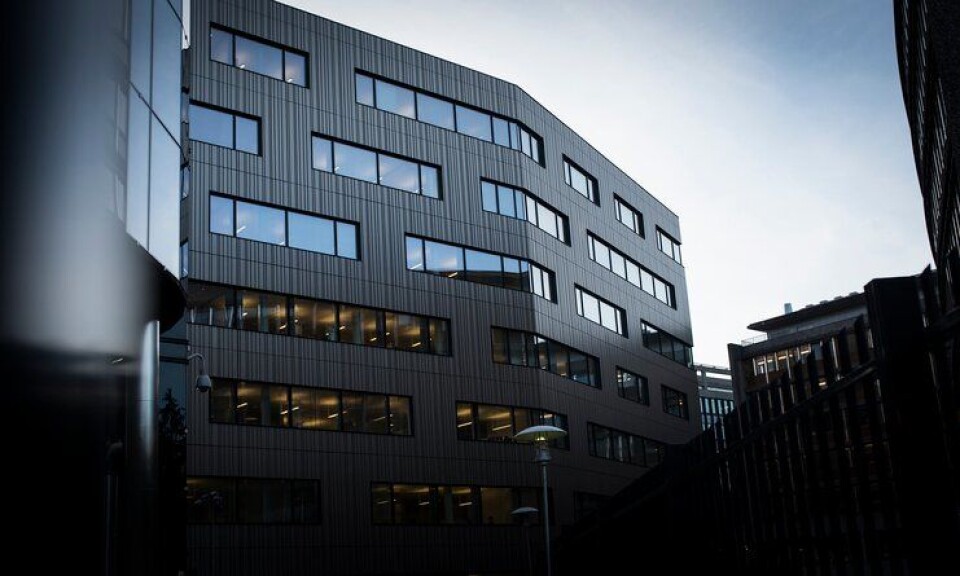 Politidirektoratets nye bygg på Majorstua. Politidirektoratets nye bygg på Majorstua.