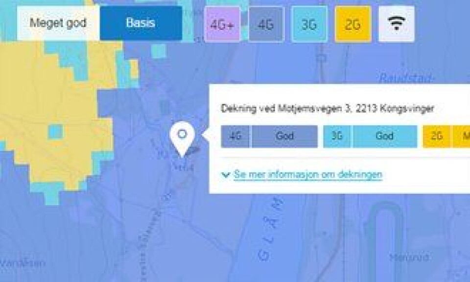 Mangler mobildekning der politiets operative trener