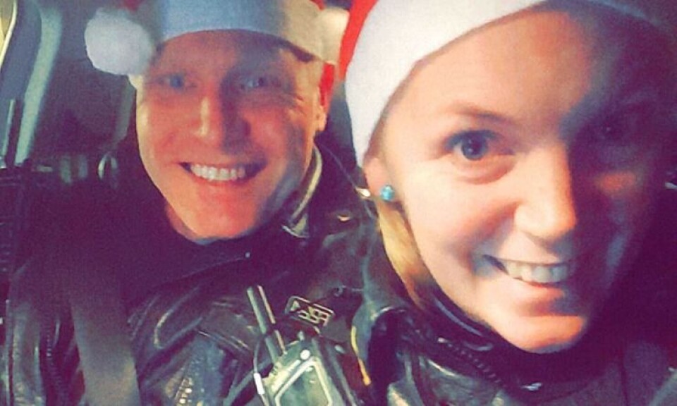 God jul fra politifolk landet rundt