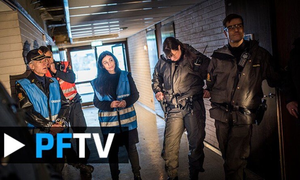 Politifolk inviterte Hadia Tajik med på IP-trening