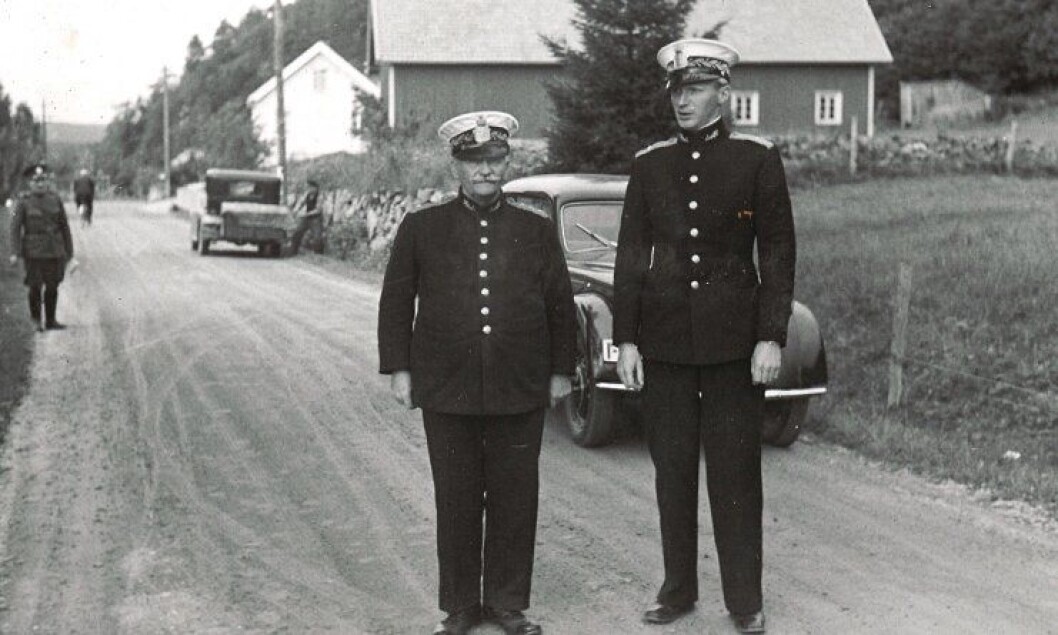 Utrykningspolitiet (UP) får nok sin plass når den samlede politihistorien nå skal skrives. Her fra UPs spede barndom. Utrykningspolitiet (UP) får nok sin plass når den samlede politihistorien nå skal skrives. Her fra UPs spede barndom.