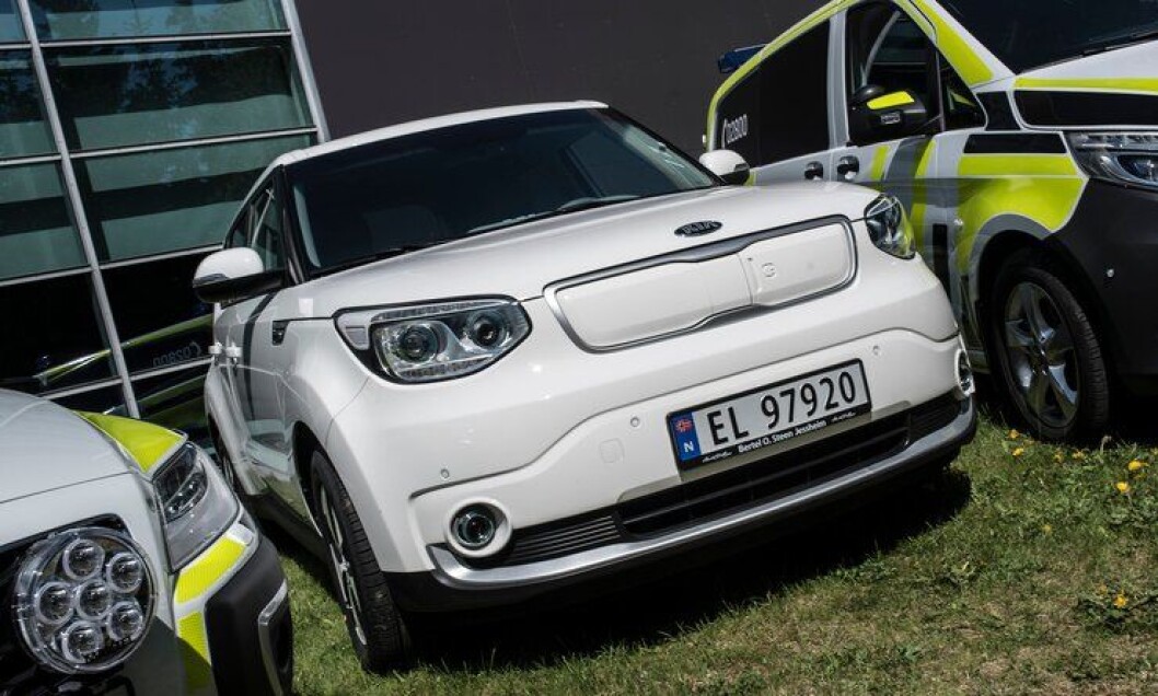 Kia Soul Electric er klar for etaten. Kia Soul Electric er klar for etaten.