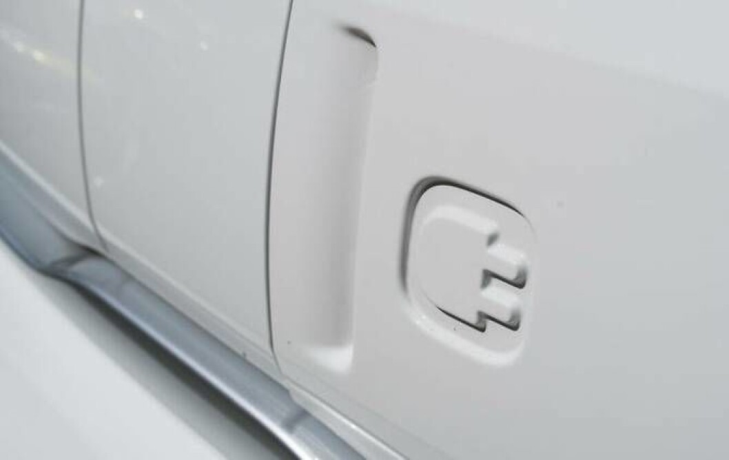Tydelig merket, så du ikke skal glemme deg og fylle på diesel. Tydelig merket, så du ikke skal glemme deg og fylle på diesel.