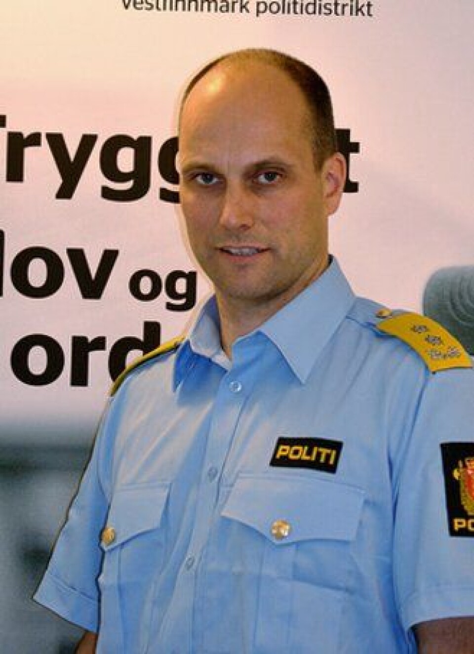 Torbjørn Aas fra tiden som politimester. Nå er han direktør i helsesektoren.