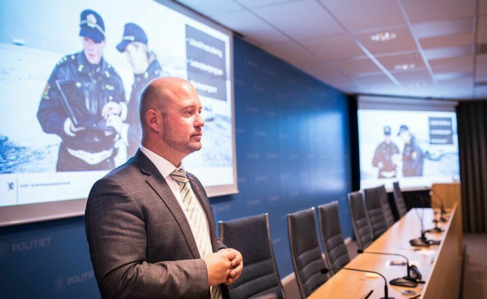 Justisminister Anders Anundsen åpnet seminar om kjønnsbalanse i lederposisjoner i politiet.