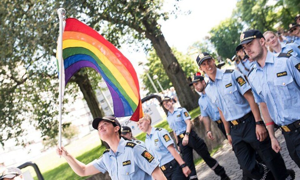 Politiet fikk paradeprisen under Pride