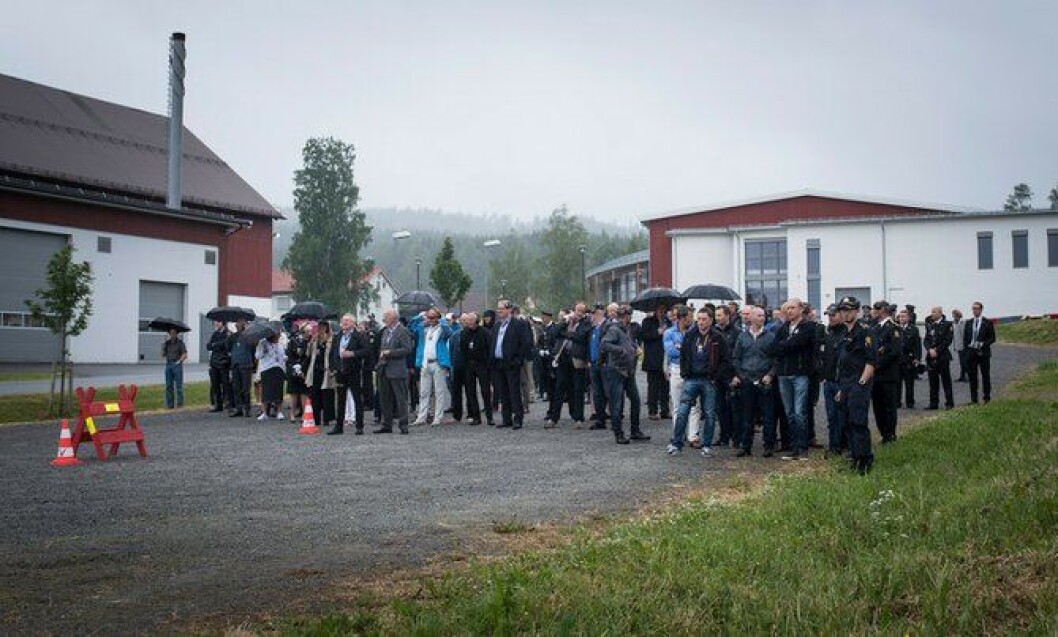 Delta-veteranene fulgte spent med på scenarioene som ble vist fram. Delta-veteranene fulgte spent med på scenarioene som ble vist fram.