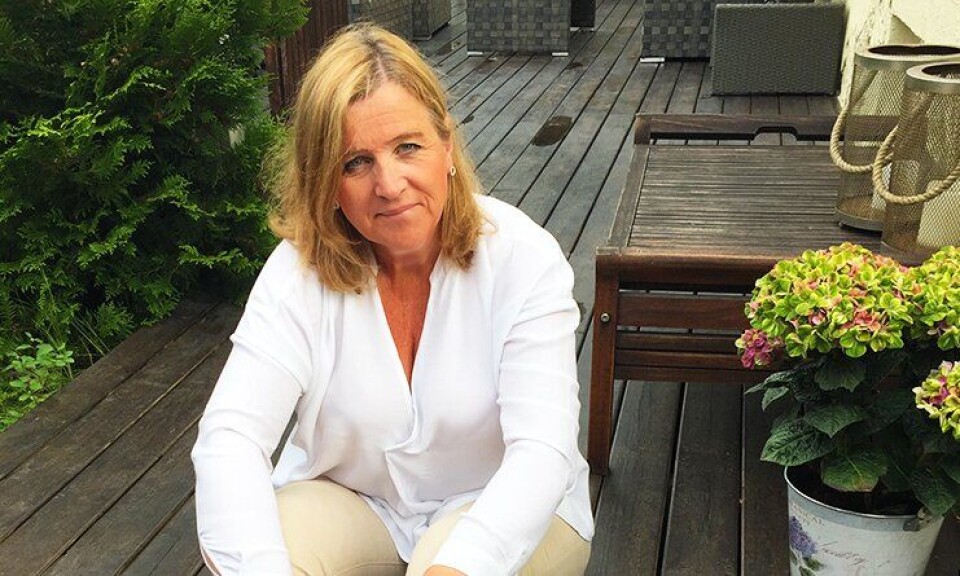 To uker ferie er alt Kristin Kvigne rekker mellom to toppjobber i politiet. Her hjemme i hagen. To uker ferie er alt Kristin Kvigne rekker mellom to toppjobber i politiet. Her hjemme i hagen.