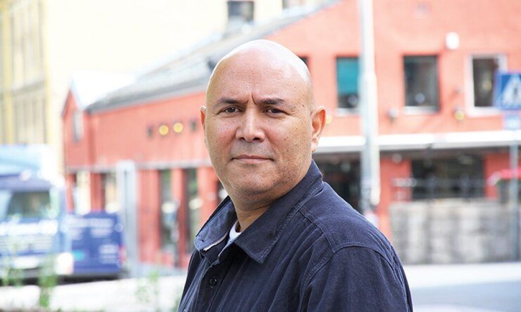 Akhenaton de Leon, leder for Organisasjonen mot offentlig diskriminering (OMOD). Akhenaton de Leon, leder for Organisasjonen mot offentlig diskriminering (OMOD).