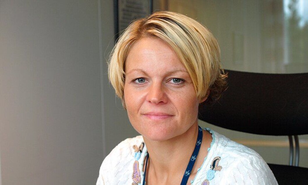 Lena Reif i Politidirektoratet. Lena Reif i Politidirektoratet.