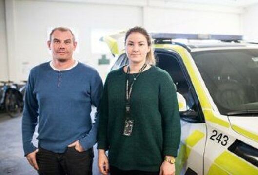 Pål Klevjer og Mari Håvardsrud merker forskjellene på å gå vakter med ubekvem arbeidstid og ikke. Pål Klevjer og Mari Håvardsrud merker forskjellene på å gå vakter med ubekvem arbeidstid og ikke.