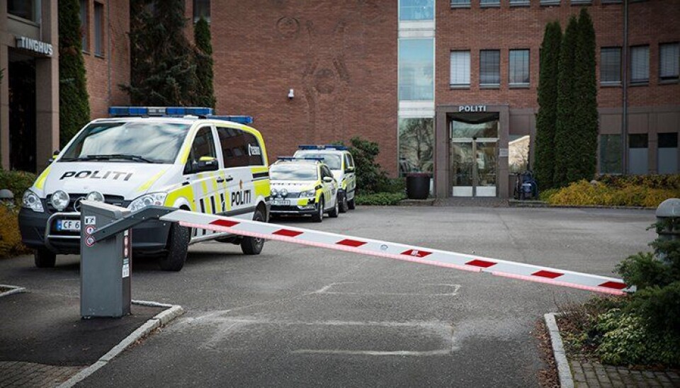 Politihuset i Lillestrøm. Politihuset i Lillestrøm.