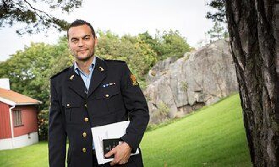 Politibetjent Tore Walden.