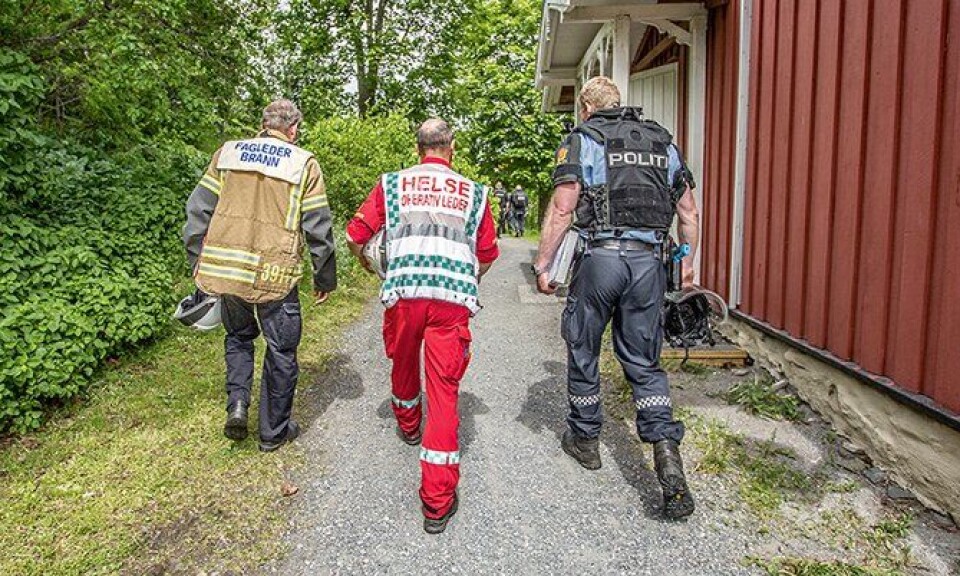 PLIVO-øvelse i Oslofjorden.