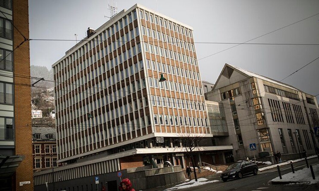 Politihuset i Bergen. Politihuset i Bergen.