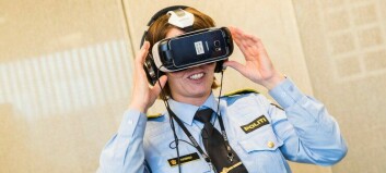 Trening med VR-briller kan bli en del av politiets framtid
