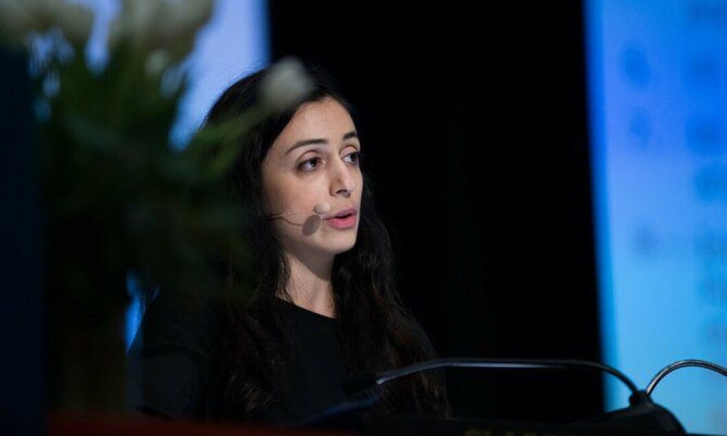 Hadia Tajik sier hun forstår at Senterpartiet er urolige for politireformen. Hadia Tajik sier hun forstår at Senterpartiet er urolige for politireformen.