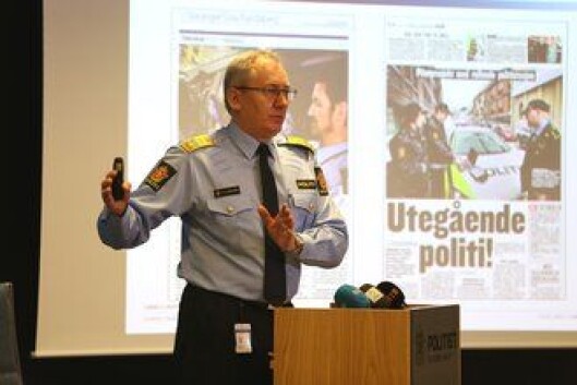 Odd Reidar Humlegård la frem sin endelige beslutning på en pressekonferanse. Foto: Kåre M. Hansen Odd Reidar Humlegård la frem sin endelige beslutning på en pressekonferanse. Foto: Kåre M. Hansen