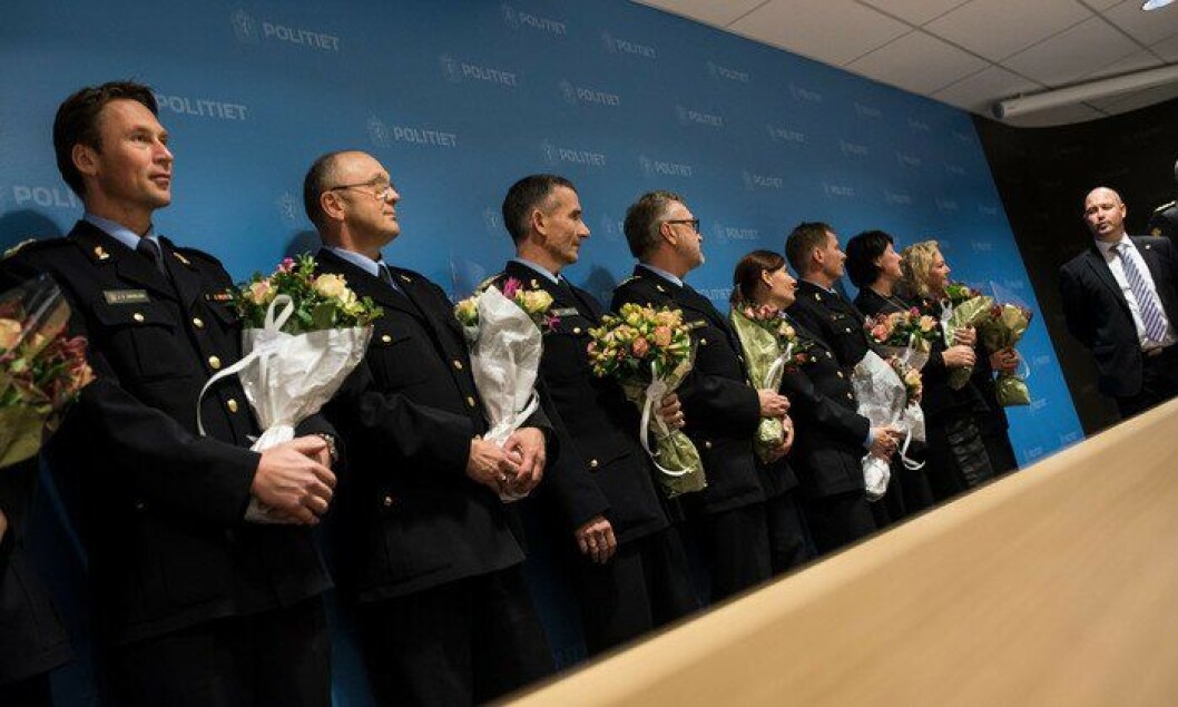 Nye politimestre, illustrasjonsfoto. Nye politimestre, illustrasjonsfoto.