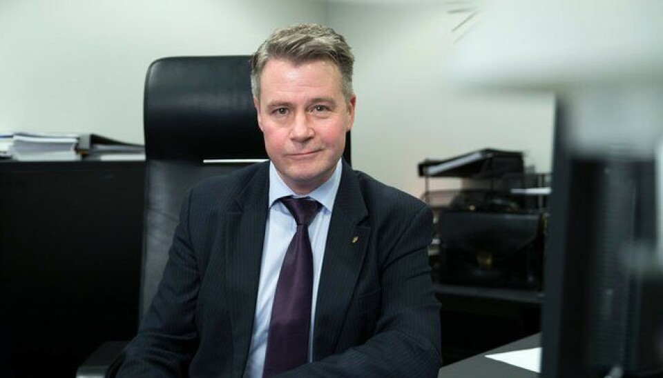 Justis- og beredskapsminister Per-Willy Amundsen.