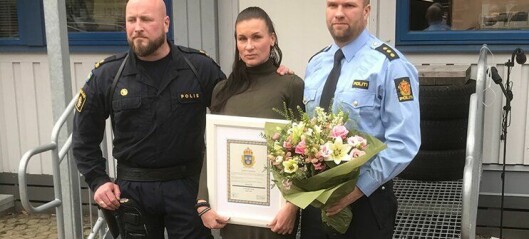 I desember ble politimannen Jesper (43) drept. Nå gir norske og svenske kolleger penger til enken.
