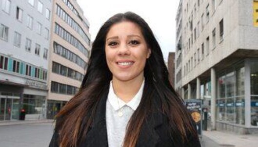 Elisa Hugvik, leder for PF-studentene. Elisa Hugvik, leder for PF-studentene.