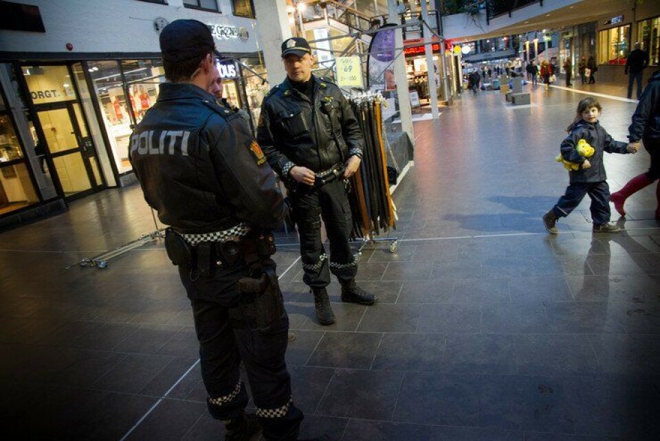 TO POLITIFOLK... per tusen innbyggere? Urealistisk, mener forskerne ved PHS.