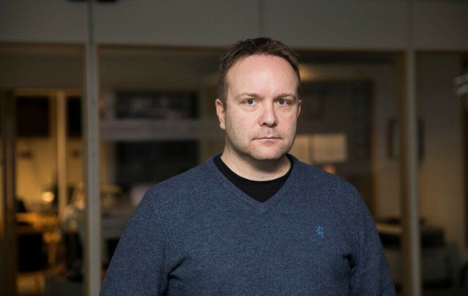 Geir Kastmo jobber på en operasjonssentral som skal flyttes.