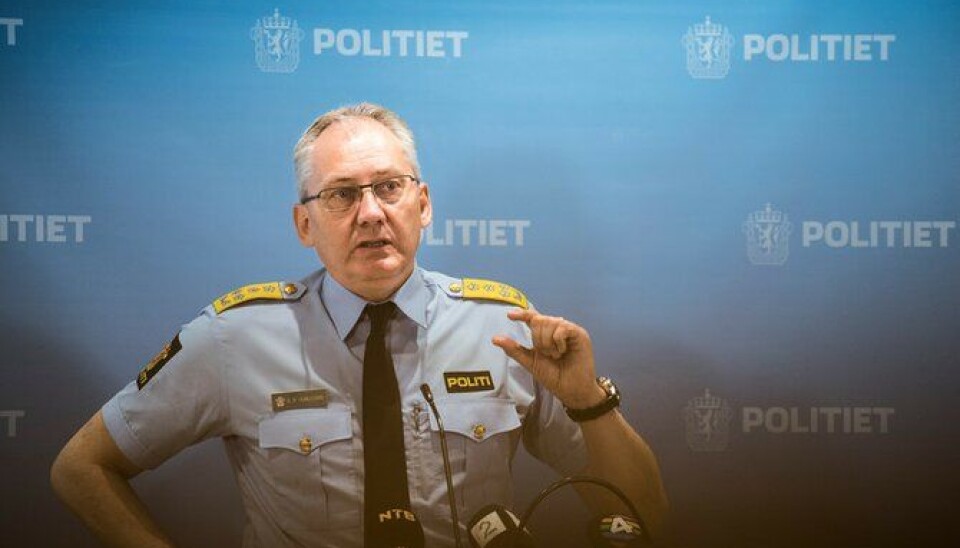 KREVER DISIPLIN: Politidirektør Odd Reidar Humlegård.