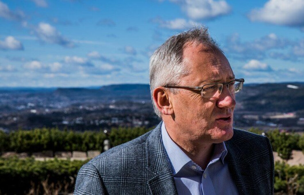 Politidirektør Odd Reidar Humlegård. Politidirektør Odd Reidar Humlegård.