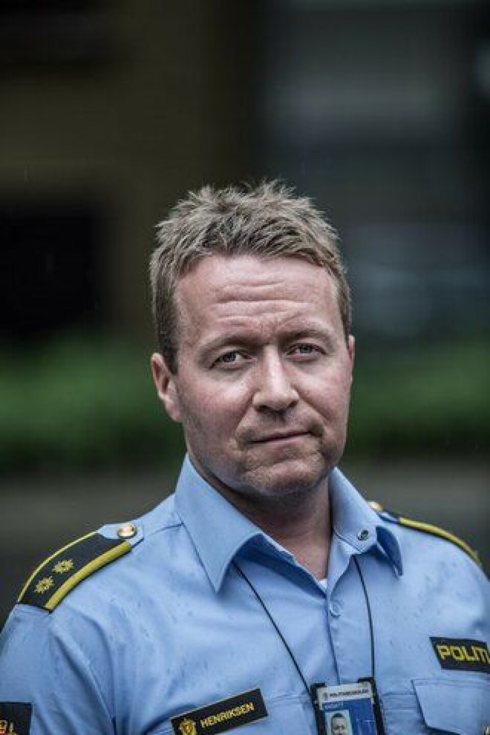 Steinar Vee Henriksen, politioverbetjent ved PHS.