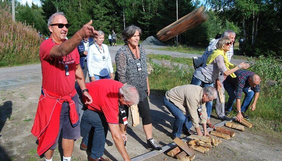 Politipensjonister under fjorårets seniorkonferanse. Nå gjentas suksessen.