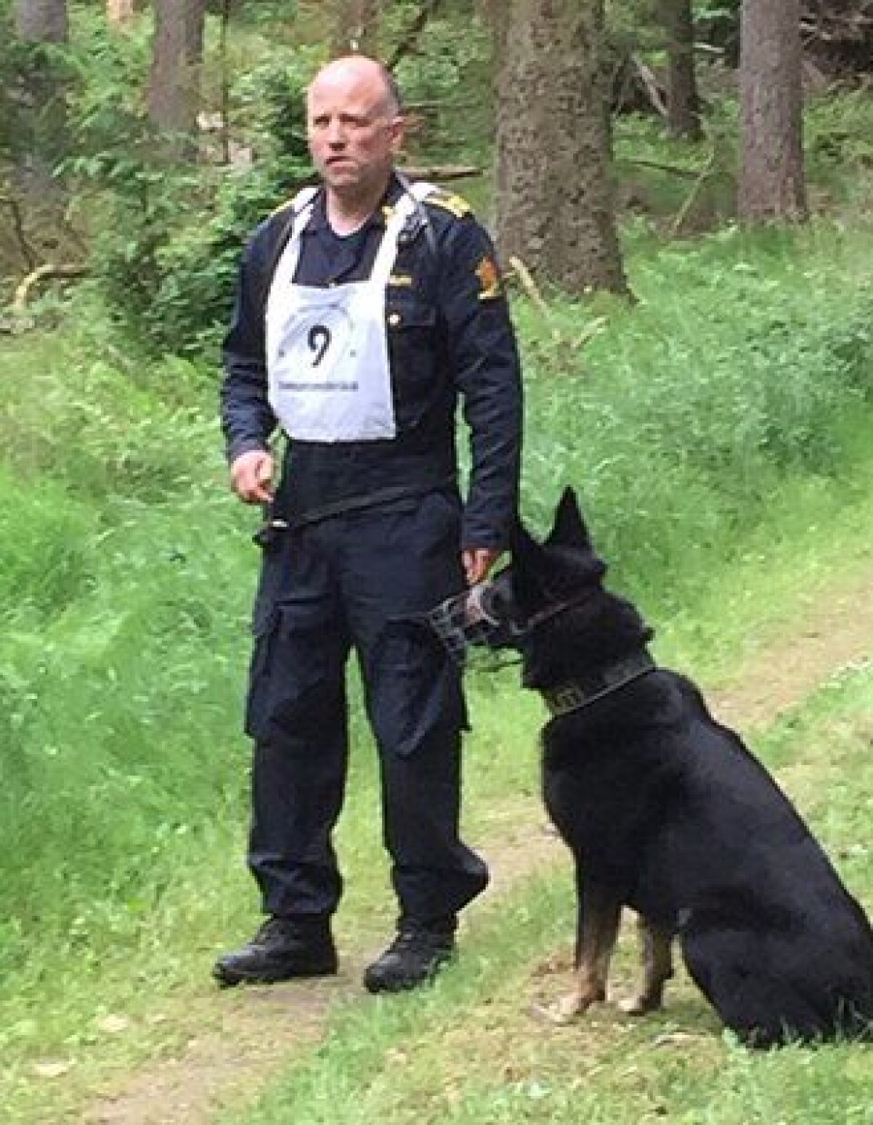 Rolland og Cooper under konkurransen i Danmark.