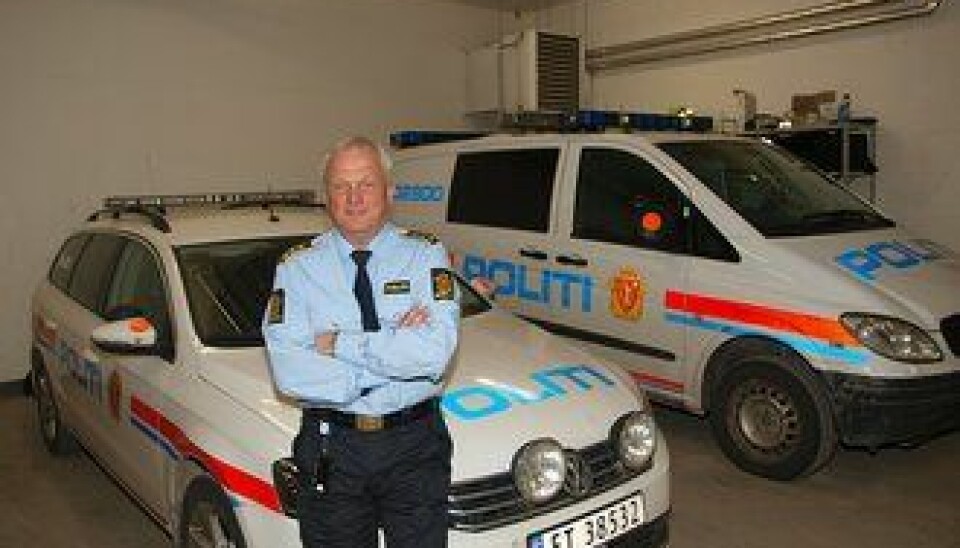 FORNØYD: Lensmann Sondre Kristian Grønstad er svært glad med å bli hørt. Lensmannskontoret har politiansvar for Trysil og Engerdal kommune med til sammen 7.800 innbyggere. Nå får Grønstad to nye ansatte.