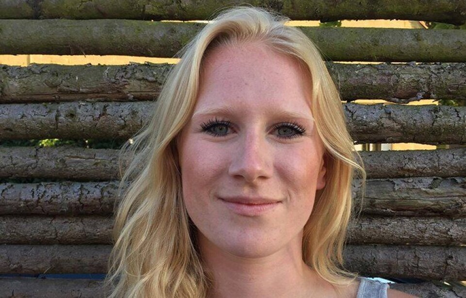 KLAR FOR PHS: 21-åringen fra Oslo er klar for Politihøgskolen i Kongsvinger. Etter studier i København går nå snart flyttelasset til Hedmark.