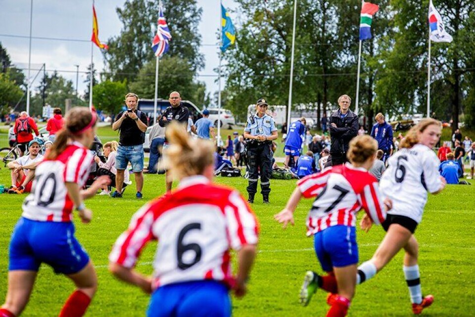 Slik sikret de Norway Cup med våpen