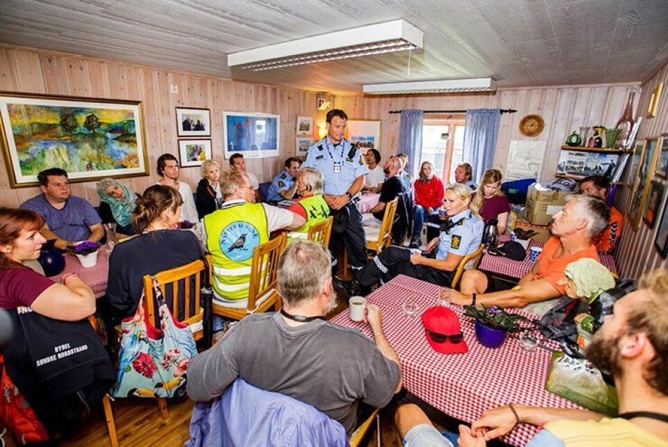 SAMARBEIDSFORUM: Hver dag klokka 14.00 møtes representanter for alle instansene som har ansvaret for sikkerheten og velferden for å diskutere siste døgnets hendelser.