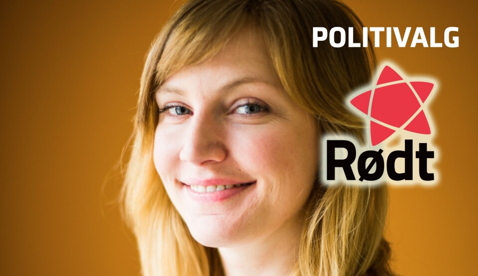 RØDT: Mari Eifring er partisekretær i Rødt og 3. kandidat til Stortinget for Rødt i Oslo. FOTO: Rødt RØDT: Mari Eifring er partisekretær i Rødt og 3. kandidat til Stortinget for Rødt i Oslo. FOTO: Rødt