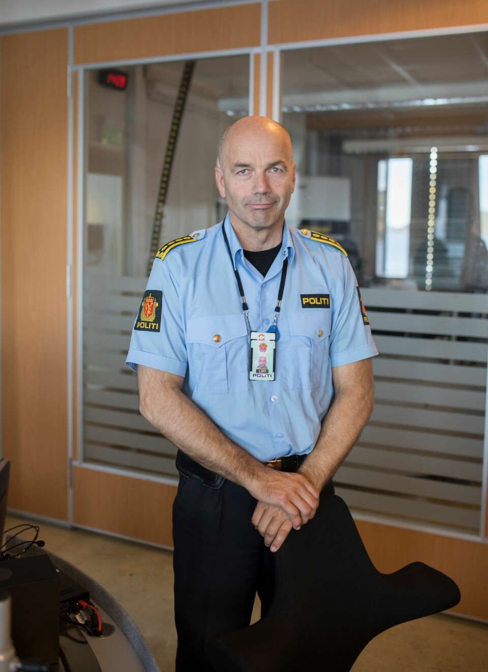 Lars Blix Olsen, leder for Fellesoperative tjenester og operasjonssentralen i Finnmark, sier han var heldig som fikk beholde Asgeir og Schjøllis.